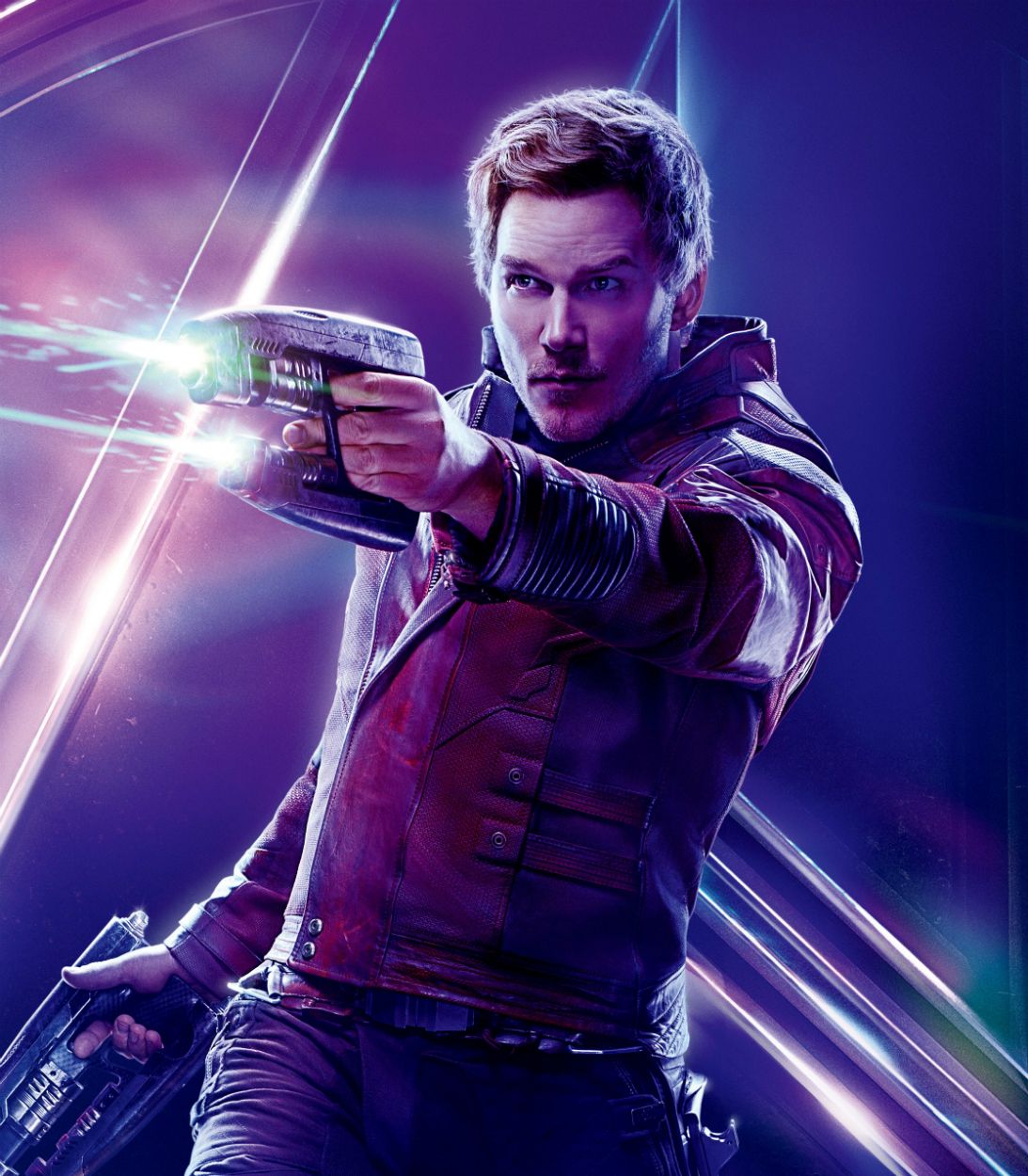 Chris Pratt as Star-Lord Vertical TLDR