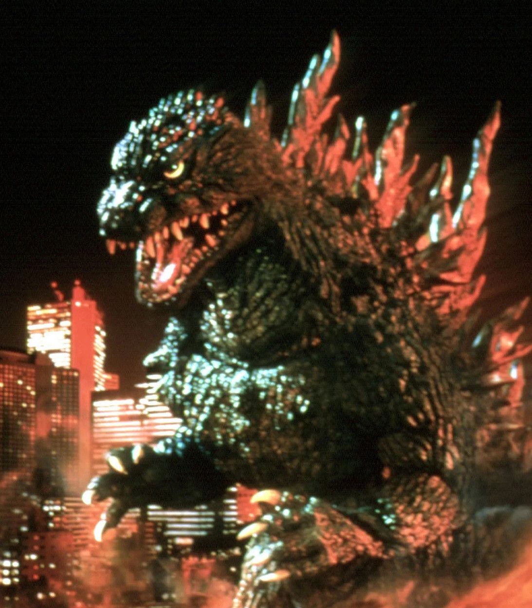 Classic Godzilla movie still