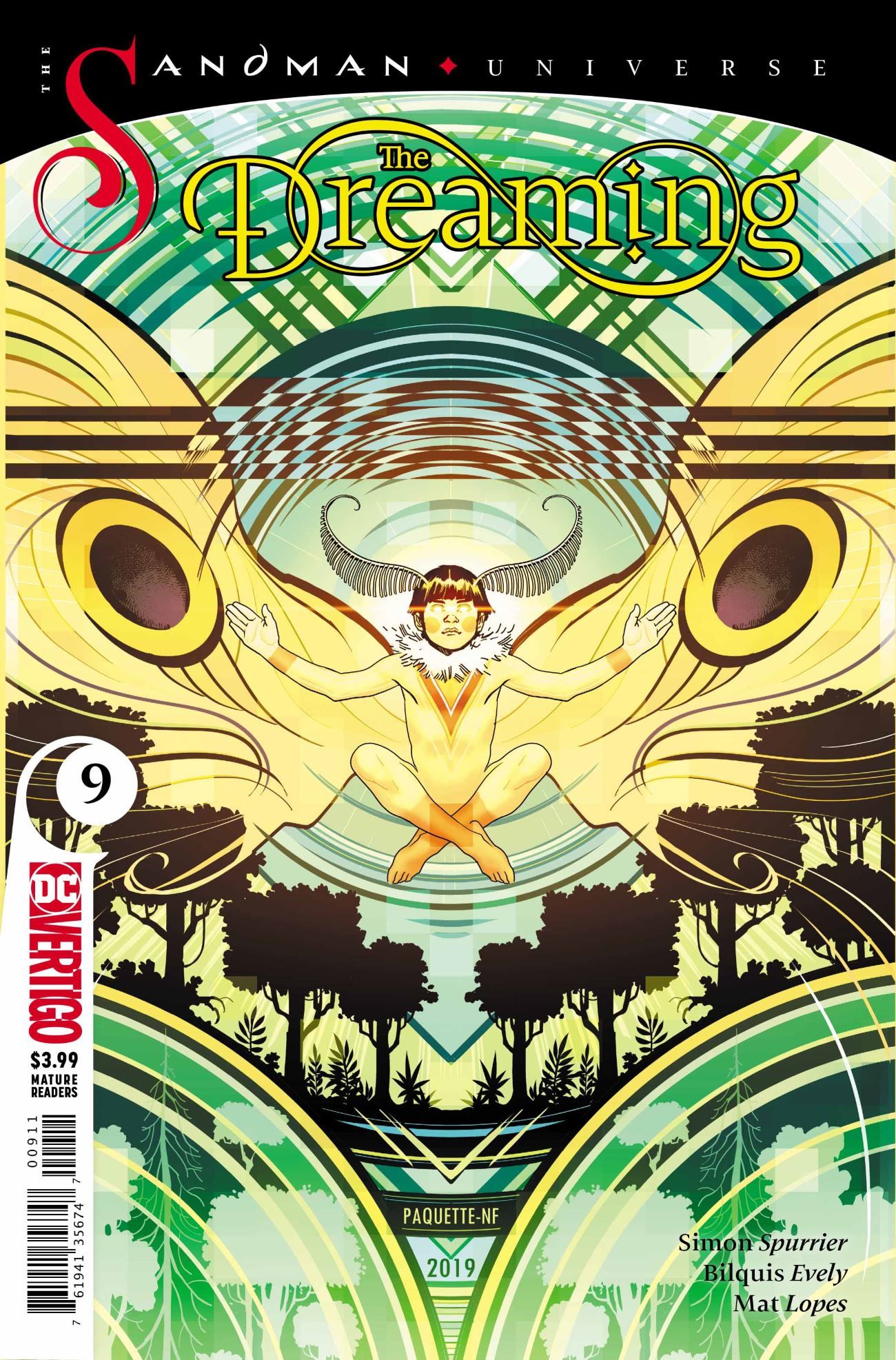 DC Vertigo Dreaming 3 Comic Cover