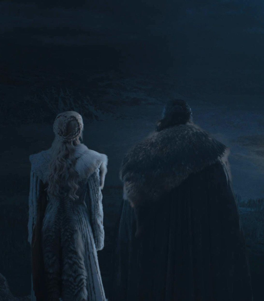 Daenerys And Jon Snow In Game Of Thrones Season 8 Episode 3