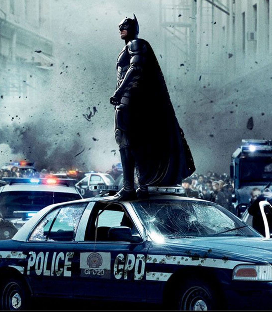 Dark Knight Rises cop car Vertical