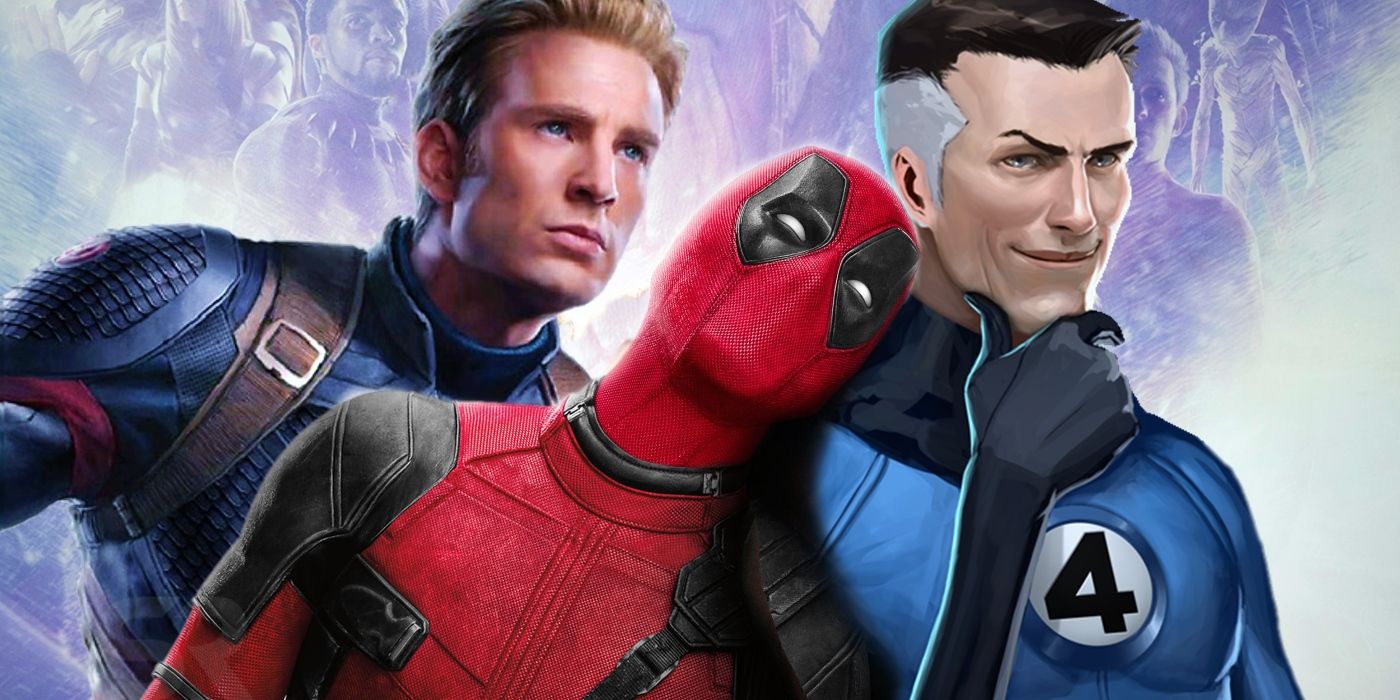Deadpool Captain America and Fantastic Four Marvel