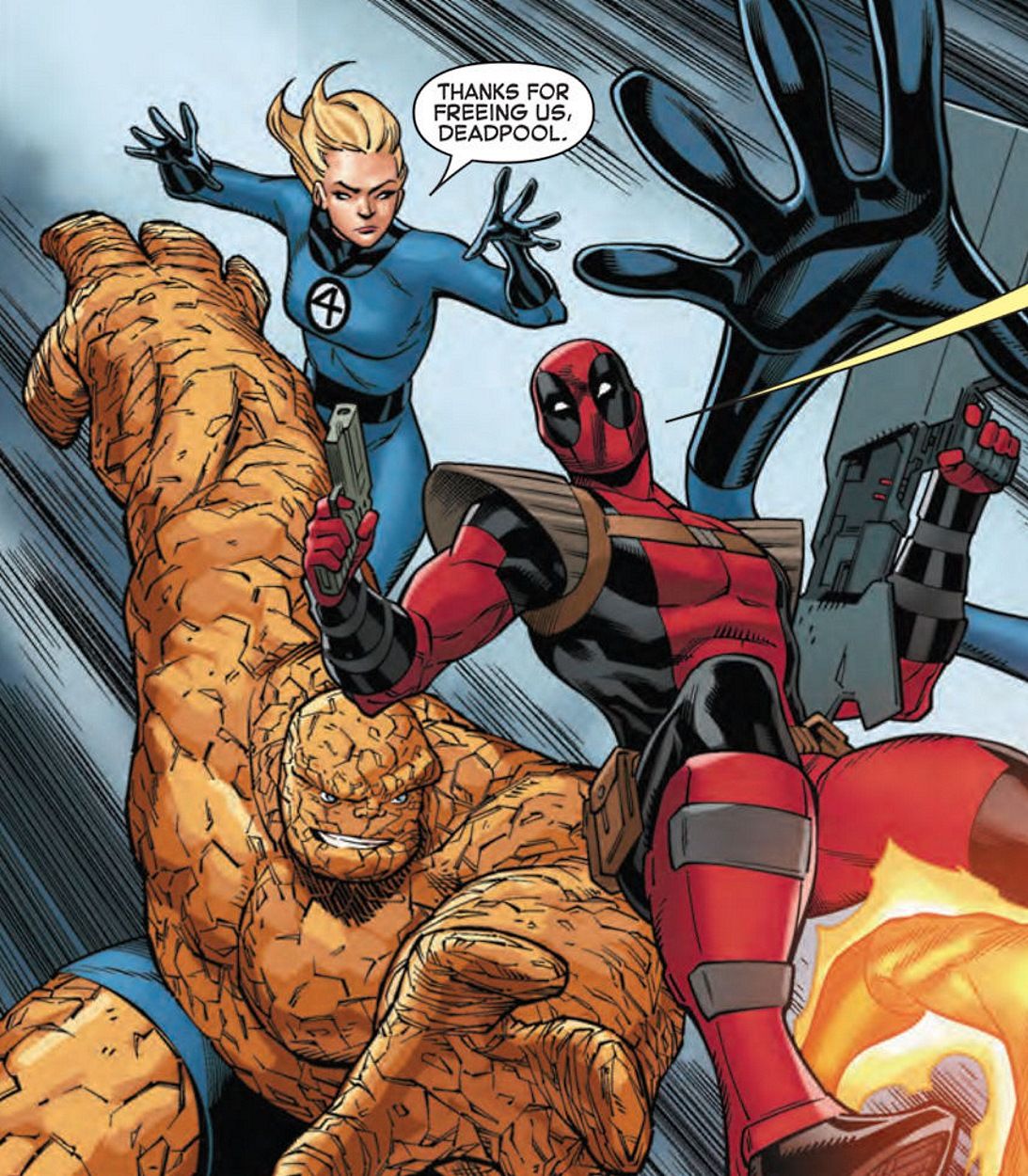 Deadpool Fantastic Four Vertical