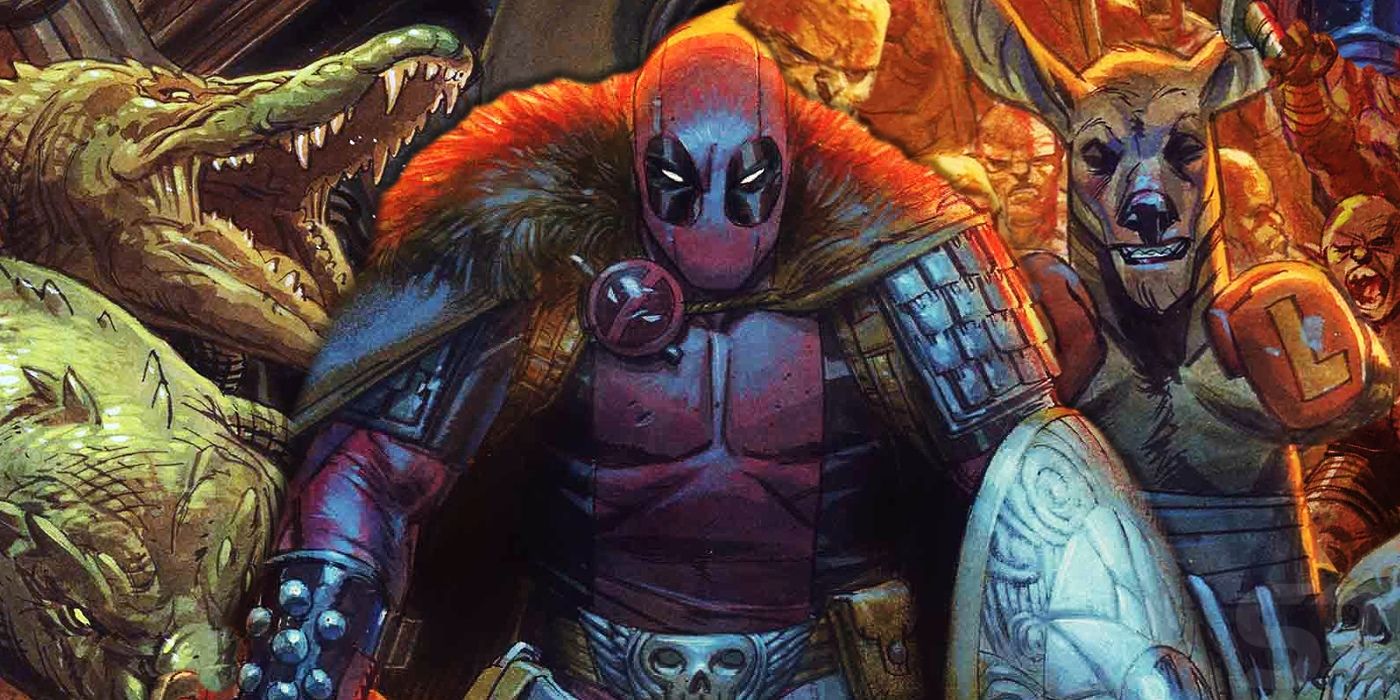 Deadpool in Australian Comic Cover