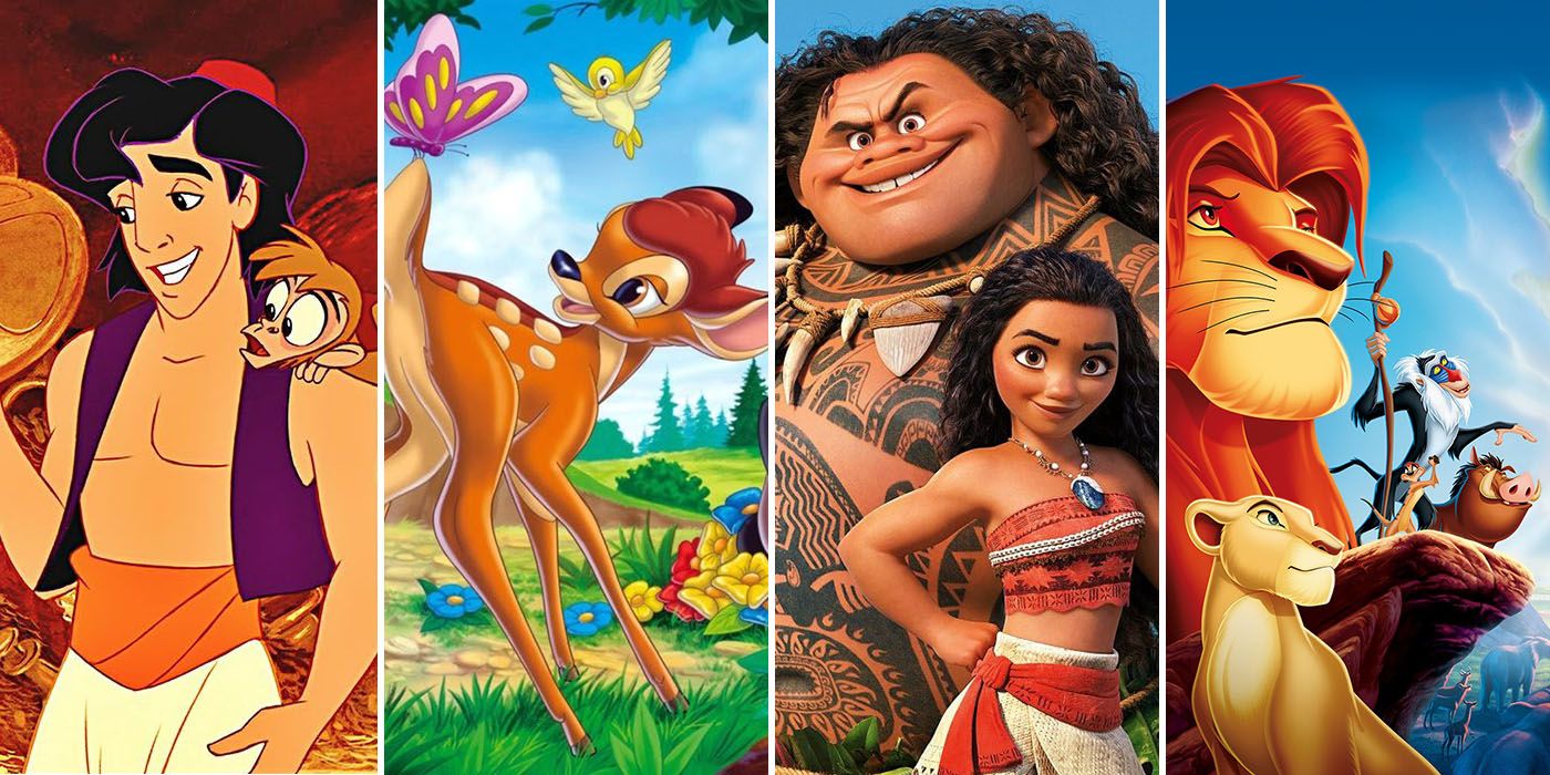 All Disney Animation Films Ranked, Worst To Best | Screen Rant