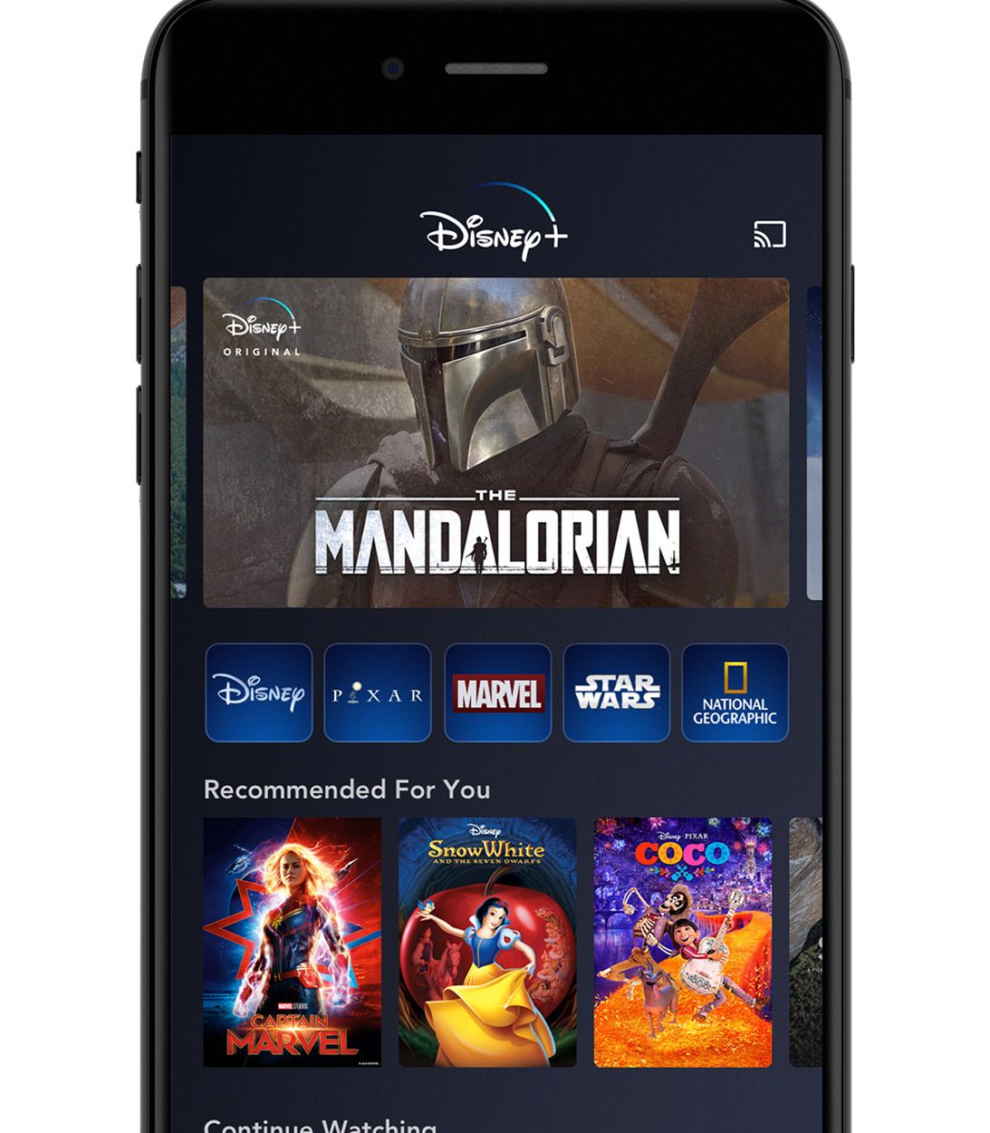 Disney+ App Key Frame - The Mandalorian