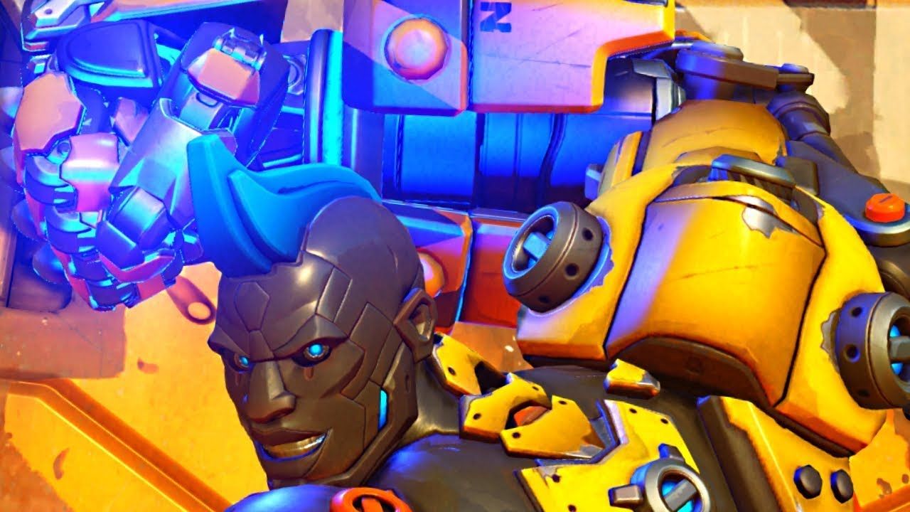 Doomfist Caution skin