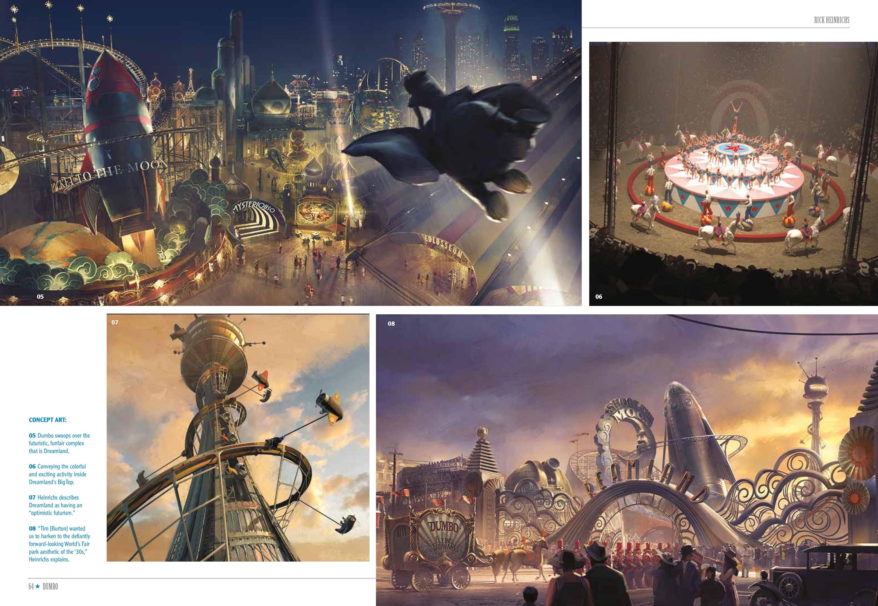 Dumbo Official Movie Guide - Production Design Concept Art