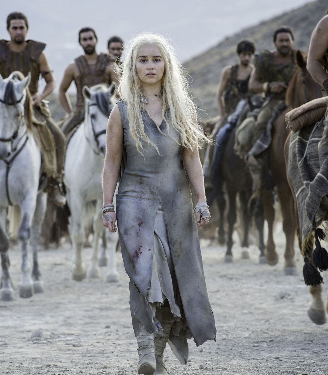 Emilia Clarke As Daenerys In Game Of Thrones