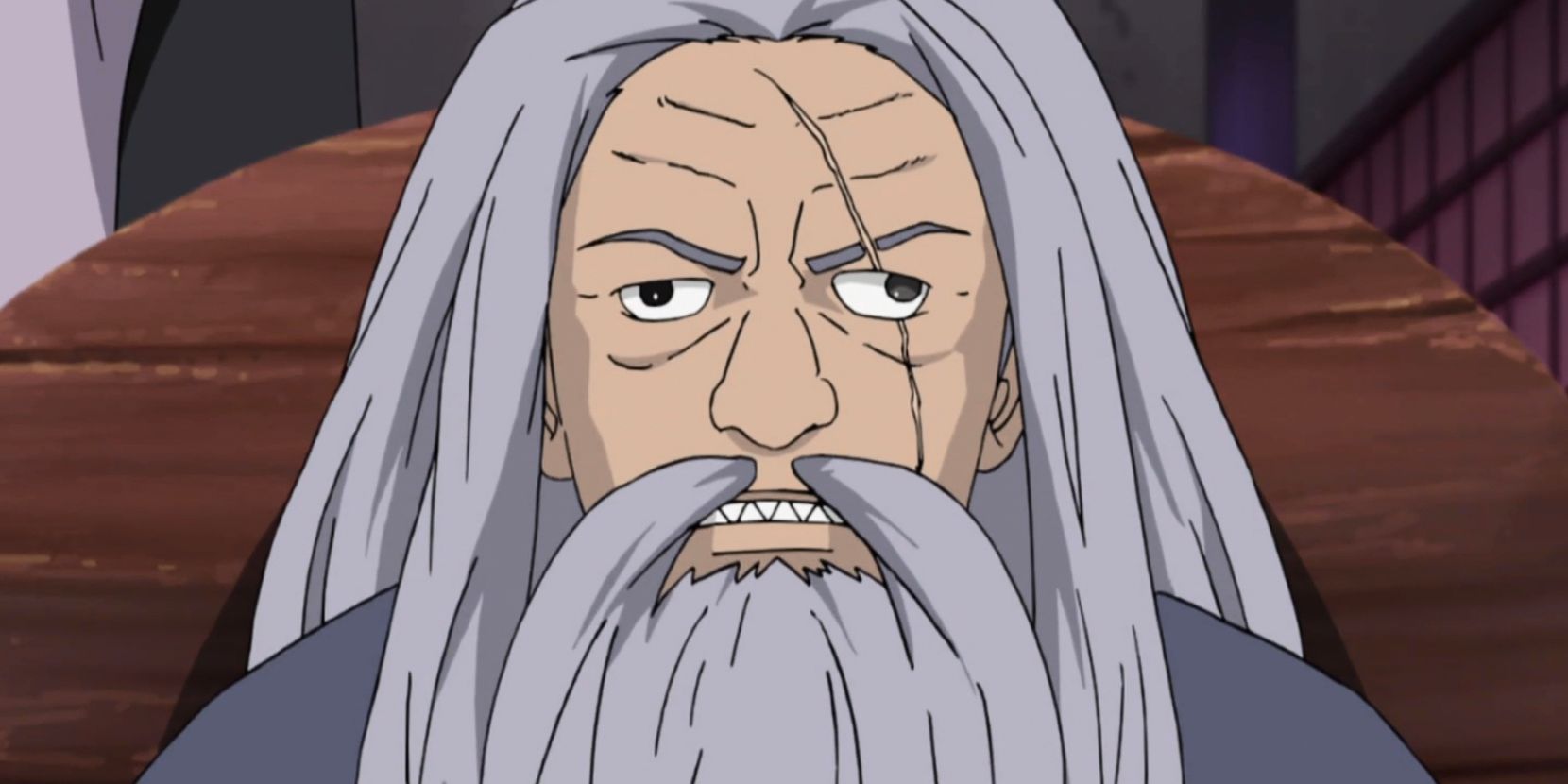 First Mizukage Byakuren in Naruto has eyes that look in two different directions