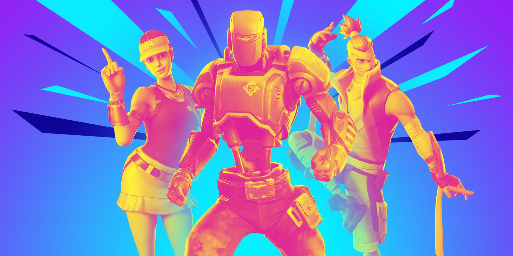 Fortnite Colorful Characters