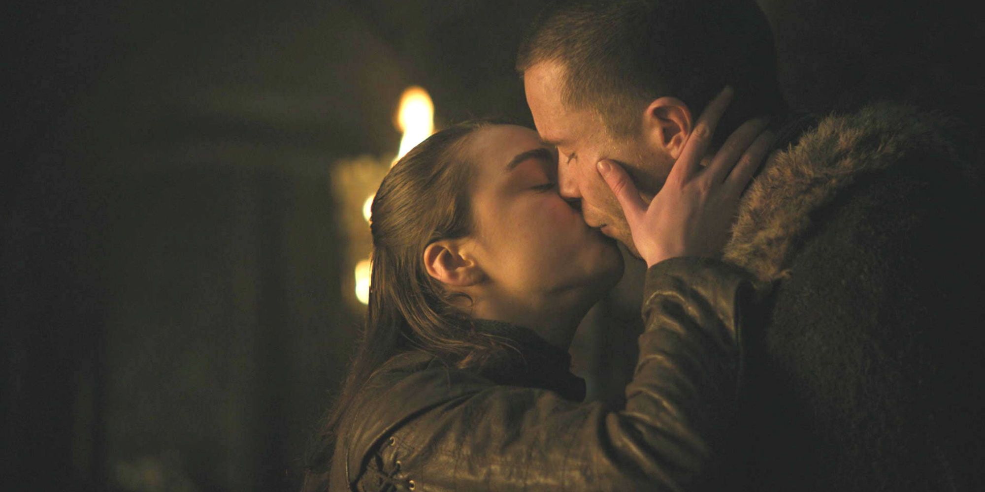 Game of Thrones Season 8 Arya Kisses Gendry