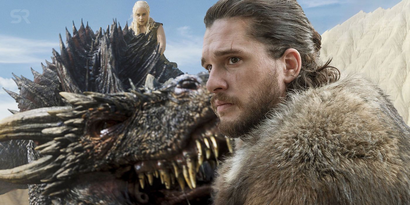 Game of Thrones Season 8 Jon Snow Dragon Rider