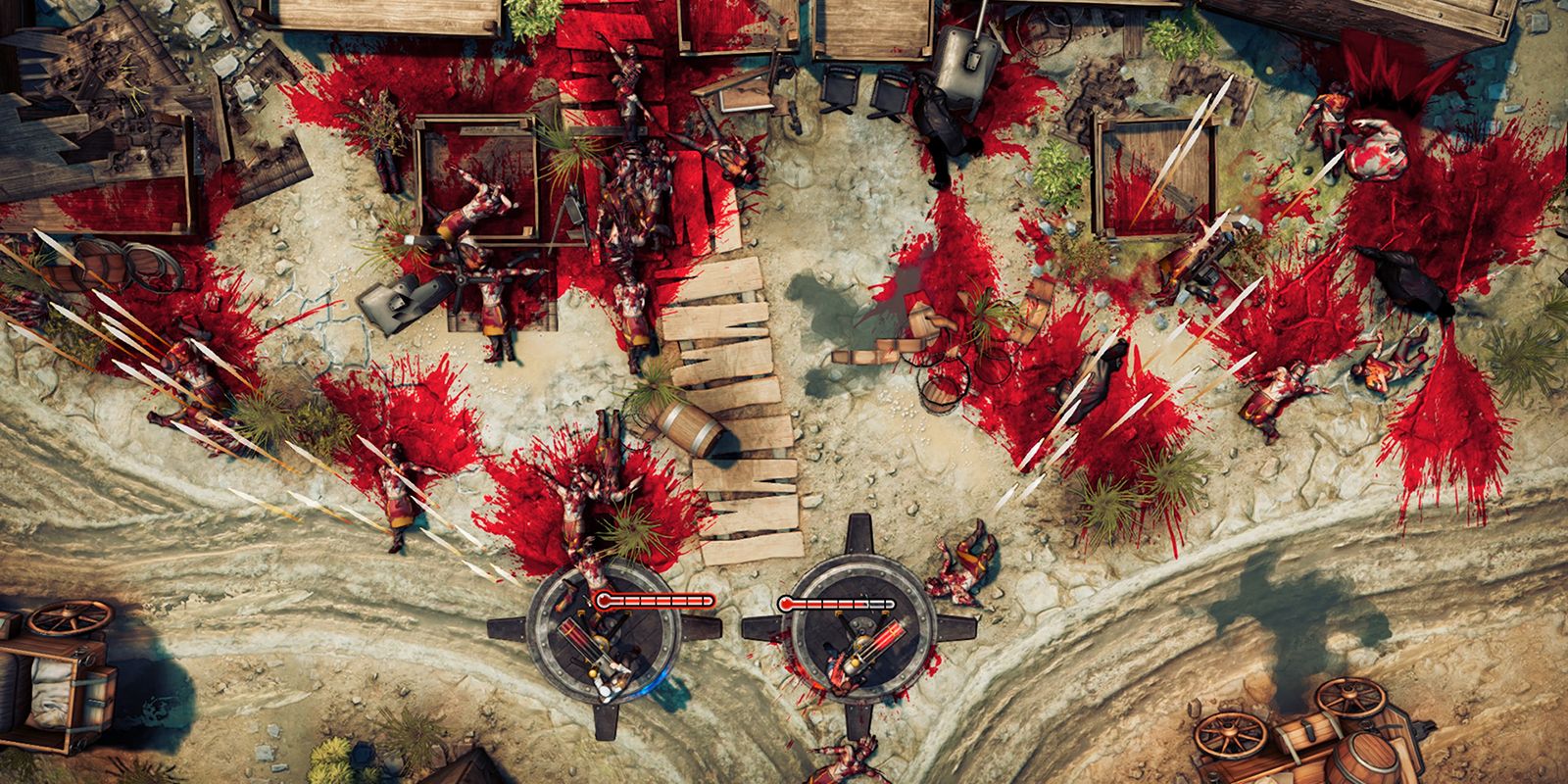 God&rsquo;s Trigger Gatling Gun Shootout