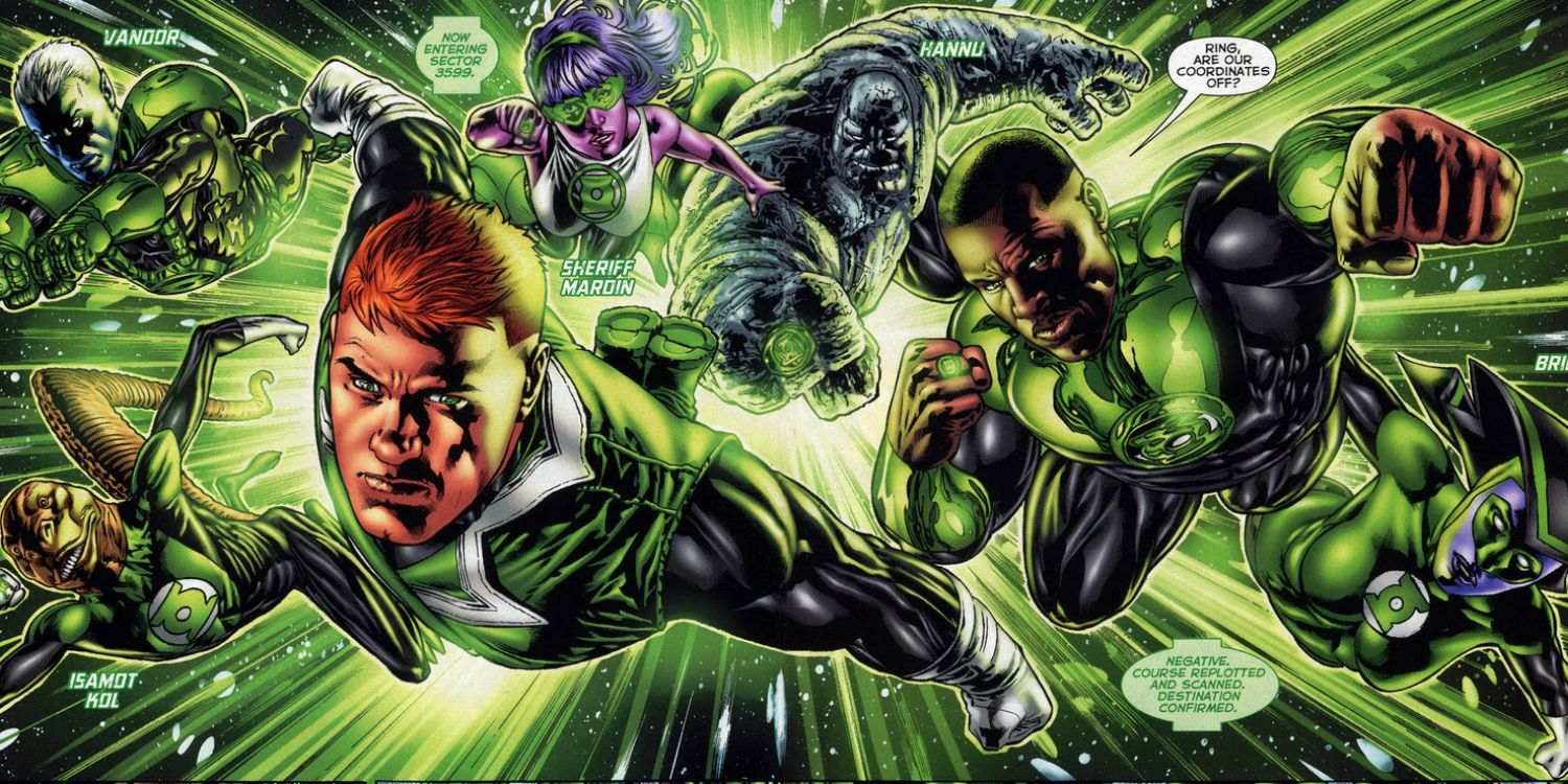 Green Lantern Corps Comic