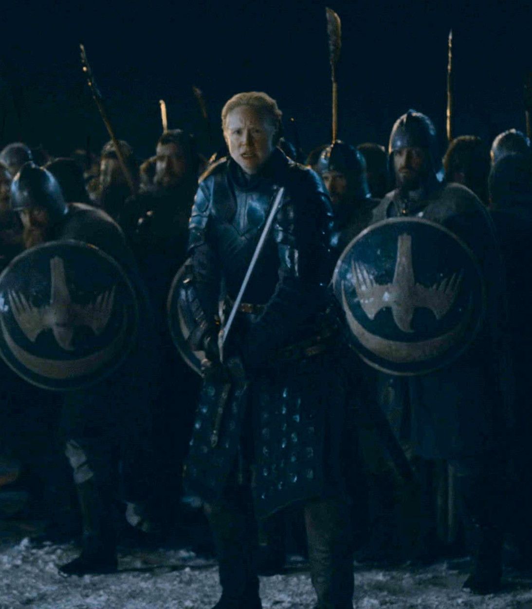 Gwendoline Christie As Brienne Of Tarth In Game Of Thrones Season 8 Episode 3