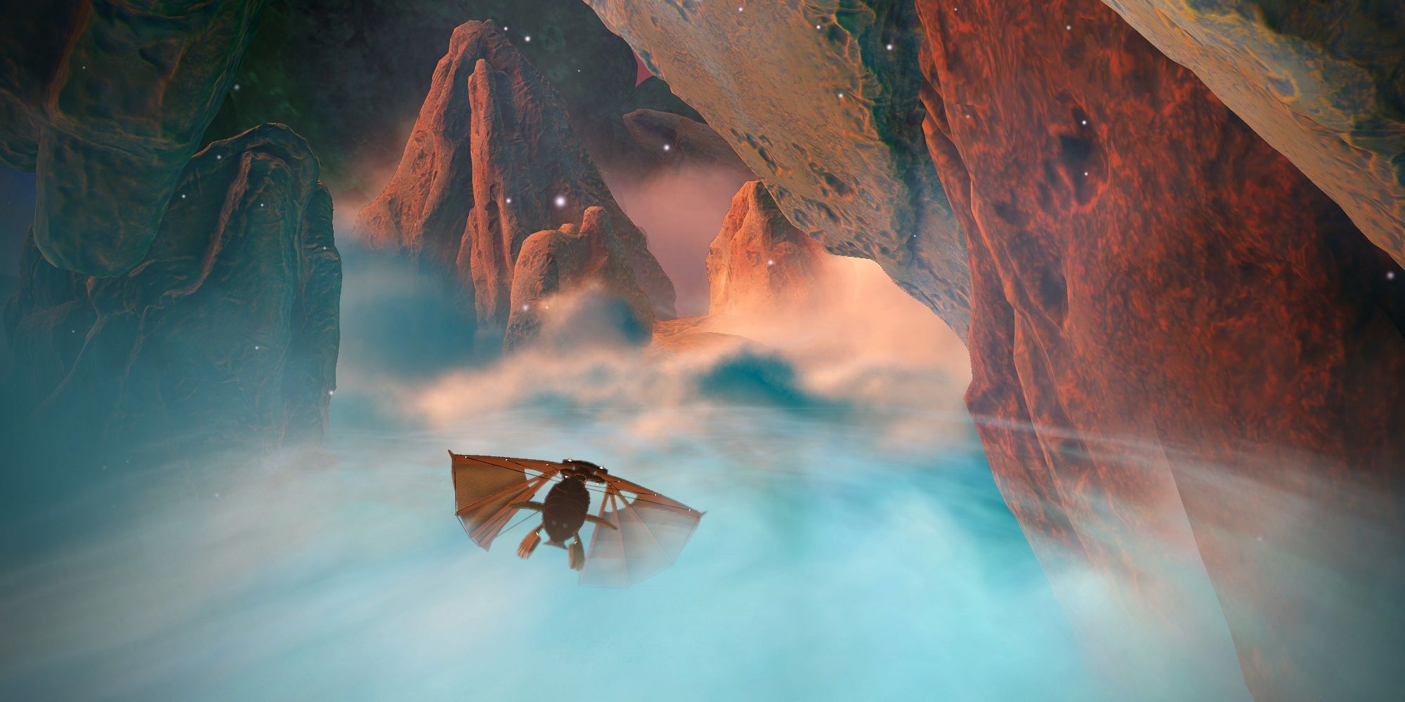 Heavens Vault Screenshot Flying