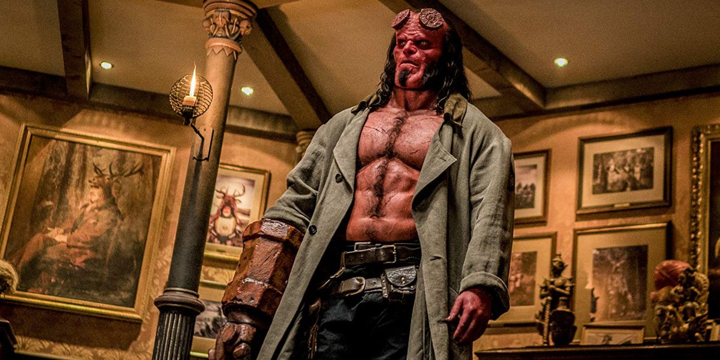 Hellboy in the Osiris Club in Hellboy