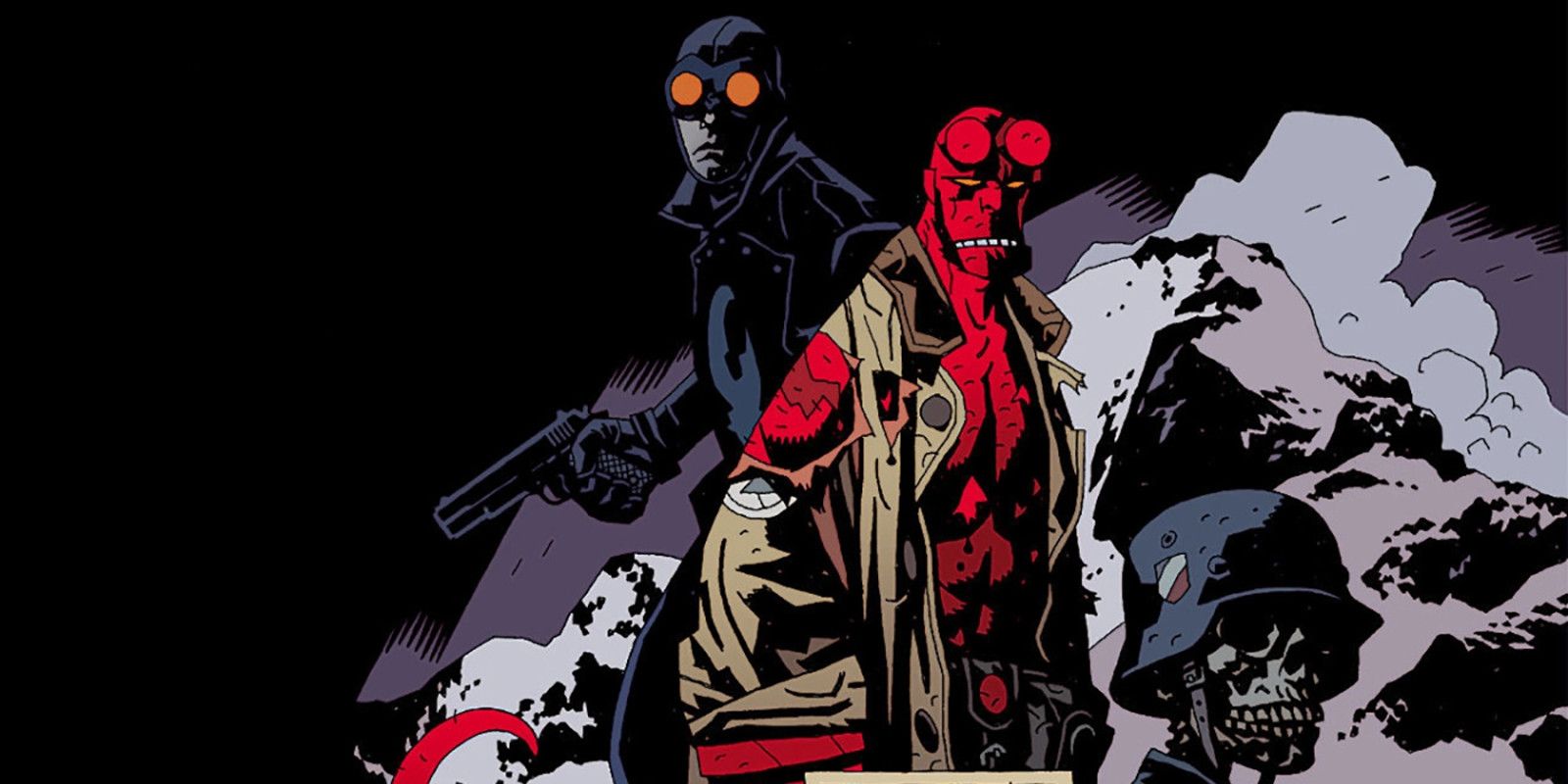 Hellboy and Lobster Johnson in Marvel Comics.
