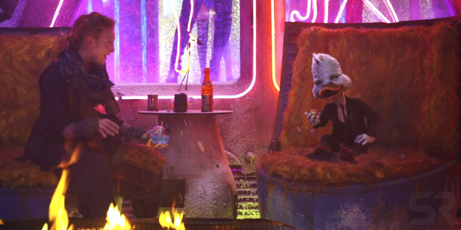 Howard the Duck in Guardians of the Galaxy 2