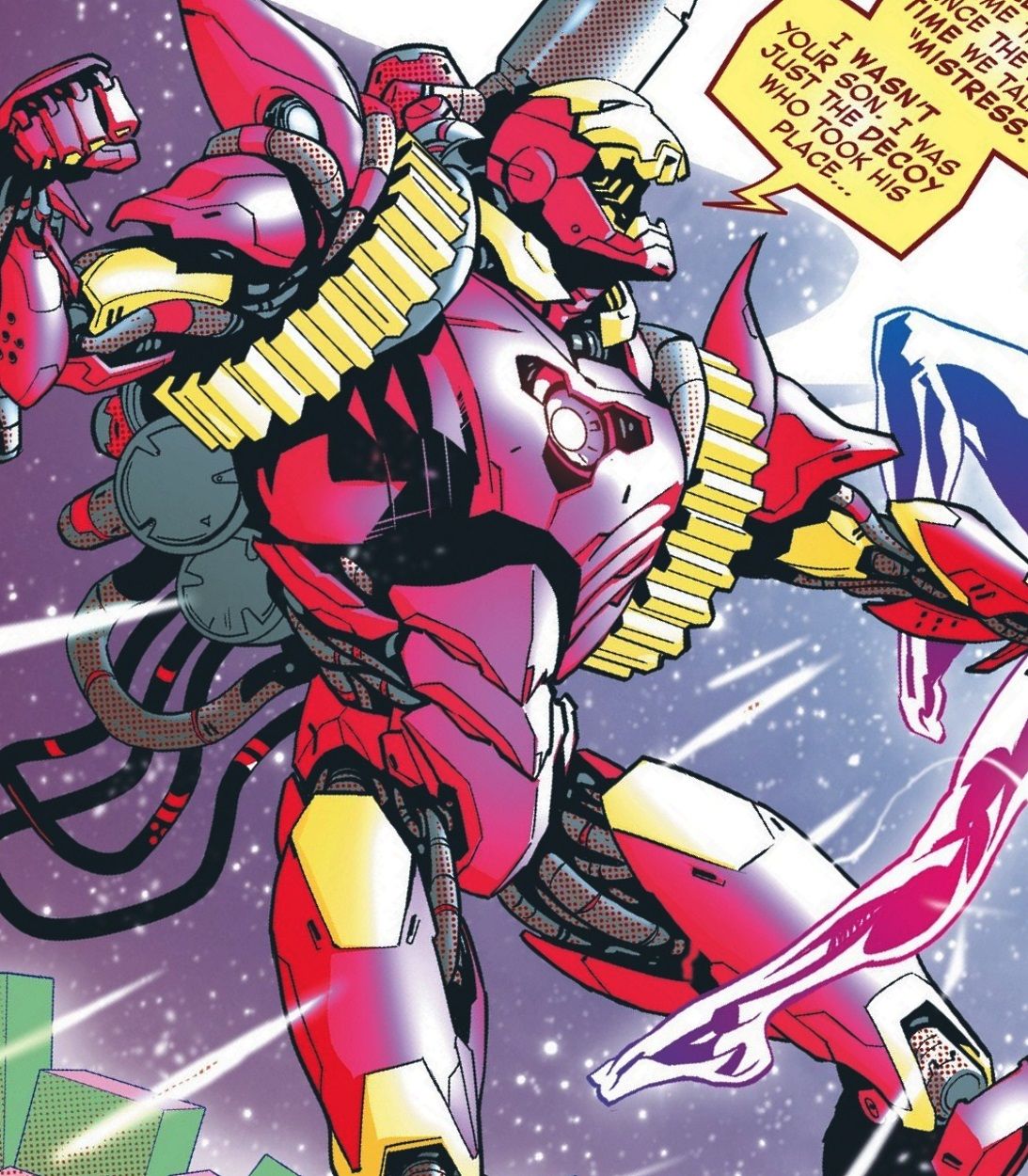Iron Man Armor Godbuster Vertical