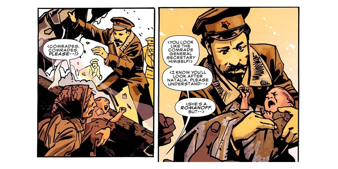 Ivan Finds Black Widow in Marvel Comics