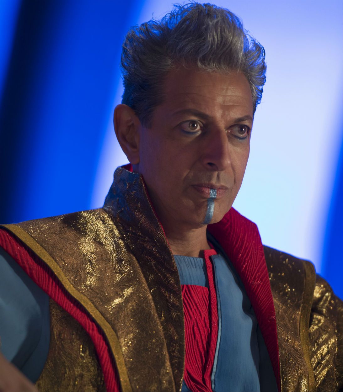 Jeff Goldblum in as The Grandmaster in Thor Ragnarok Vertical