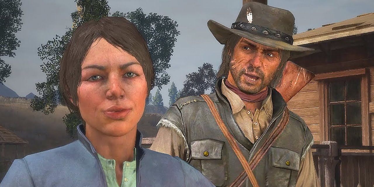 John and Abigail Marston Red Dead Redemption