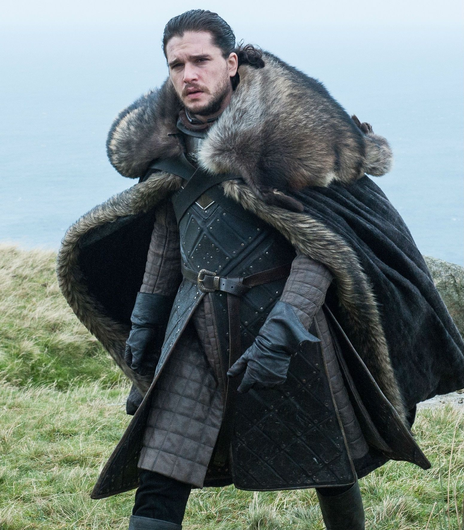 Jon Snow walking Game of Thrones