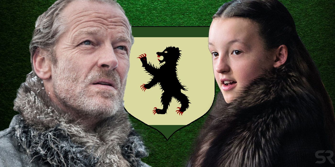 Jorah and Lyanna Mormont in Game of Thrones