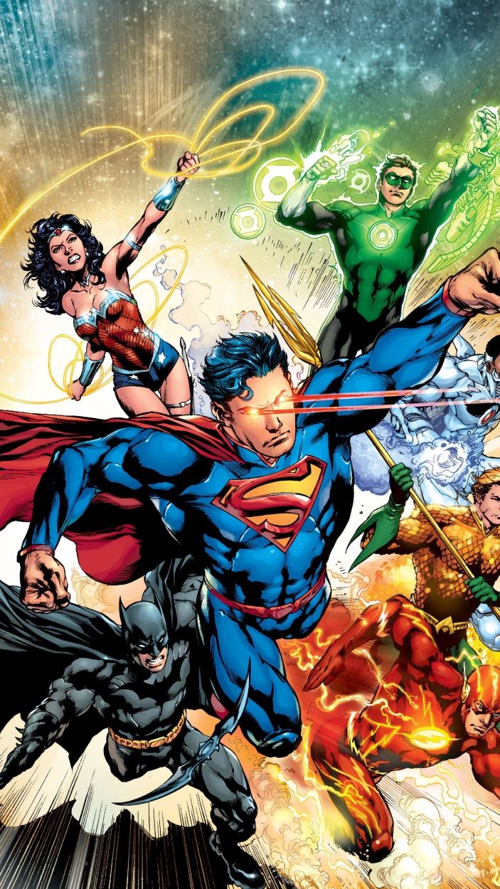 Justice League New 52 Vertical