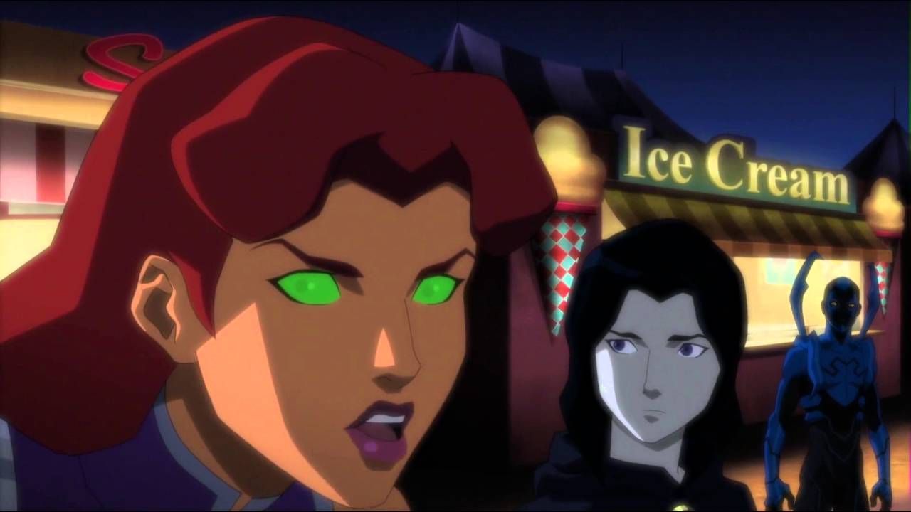 Justice League vs. Teen Titans via YouTube