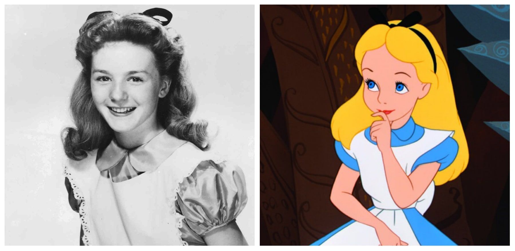Kathryn Beaumont as Alice in Alice in Wonderland