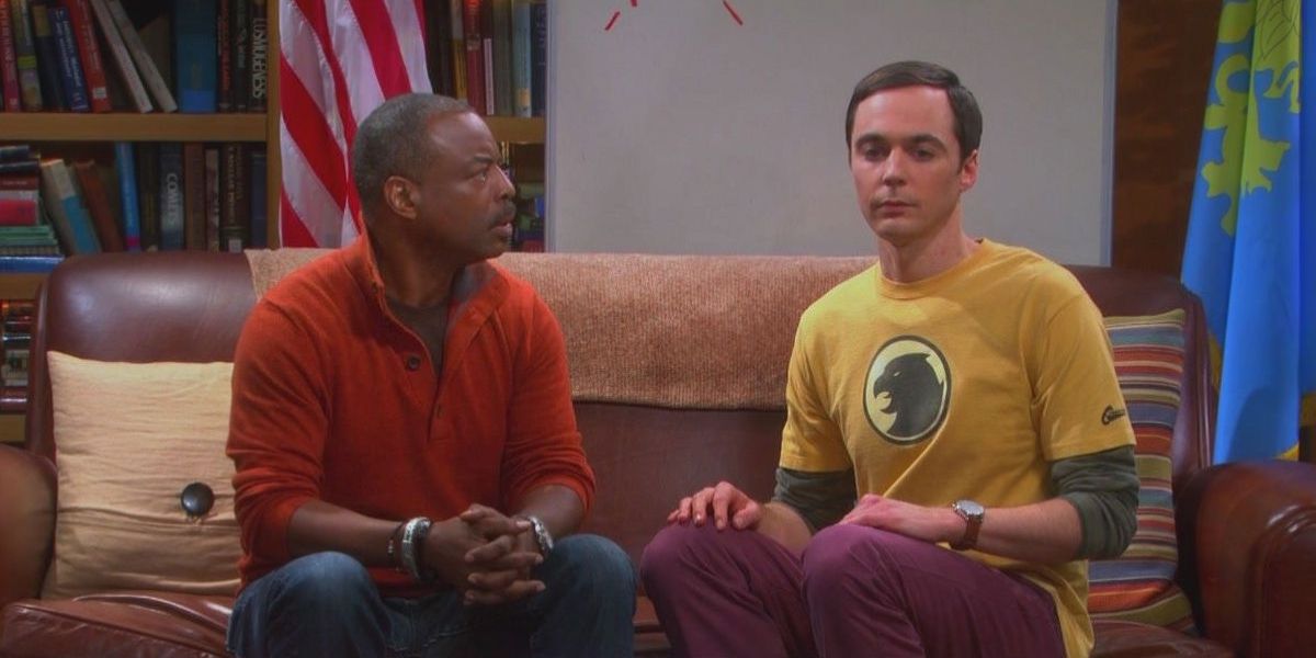 Lavar Burton's cameo on The Big Bang Theory.