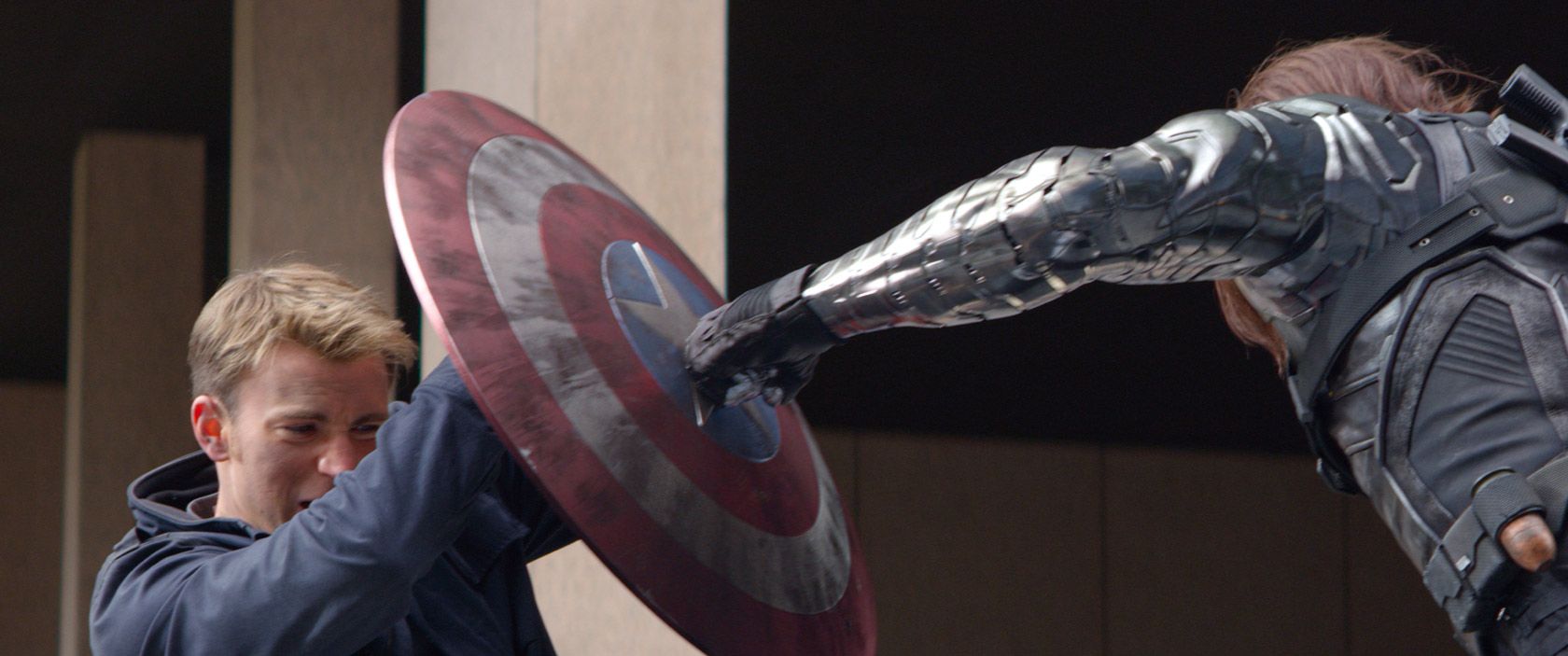MCU Captain America Versus Winter Soldier