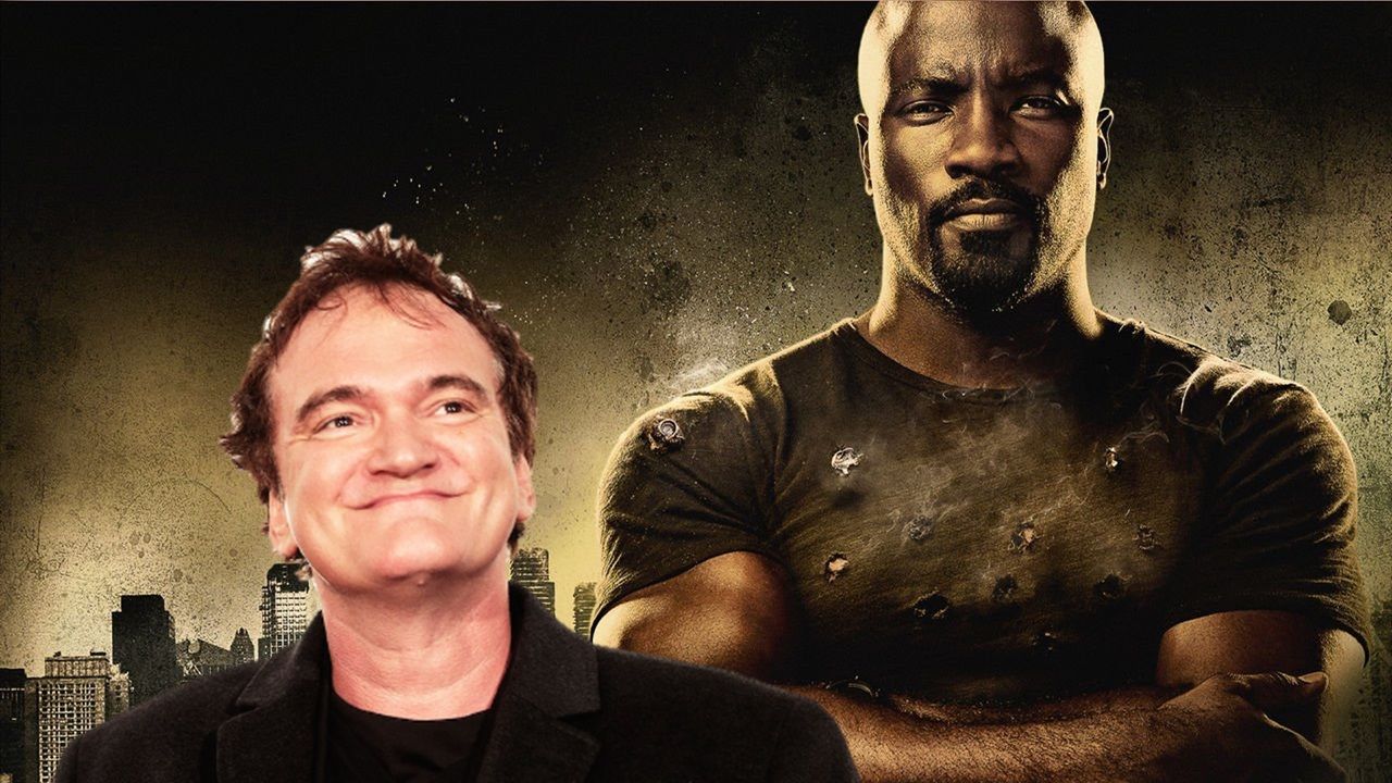 MCU Quentin Tarantino and Luke Cage