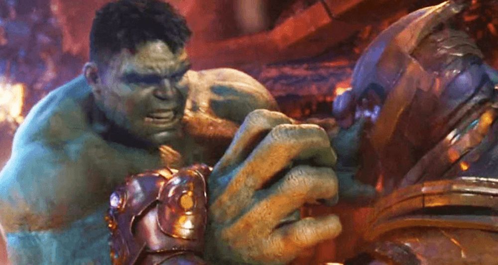 MCU Thor Versus Thanos Infinity War