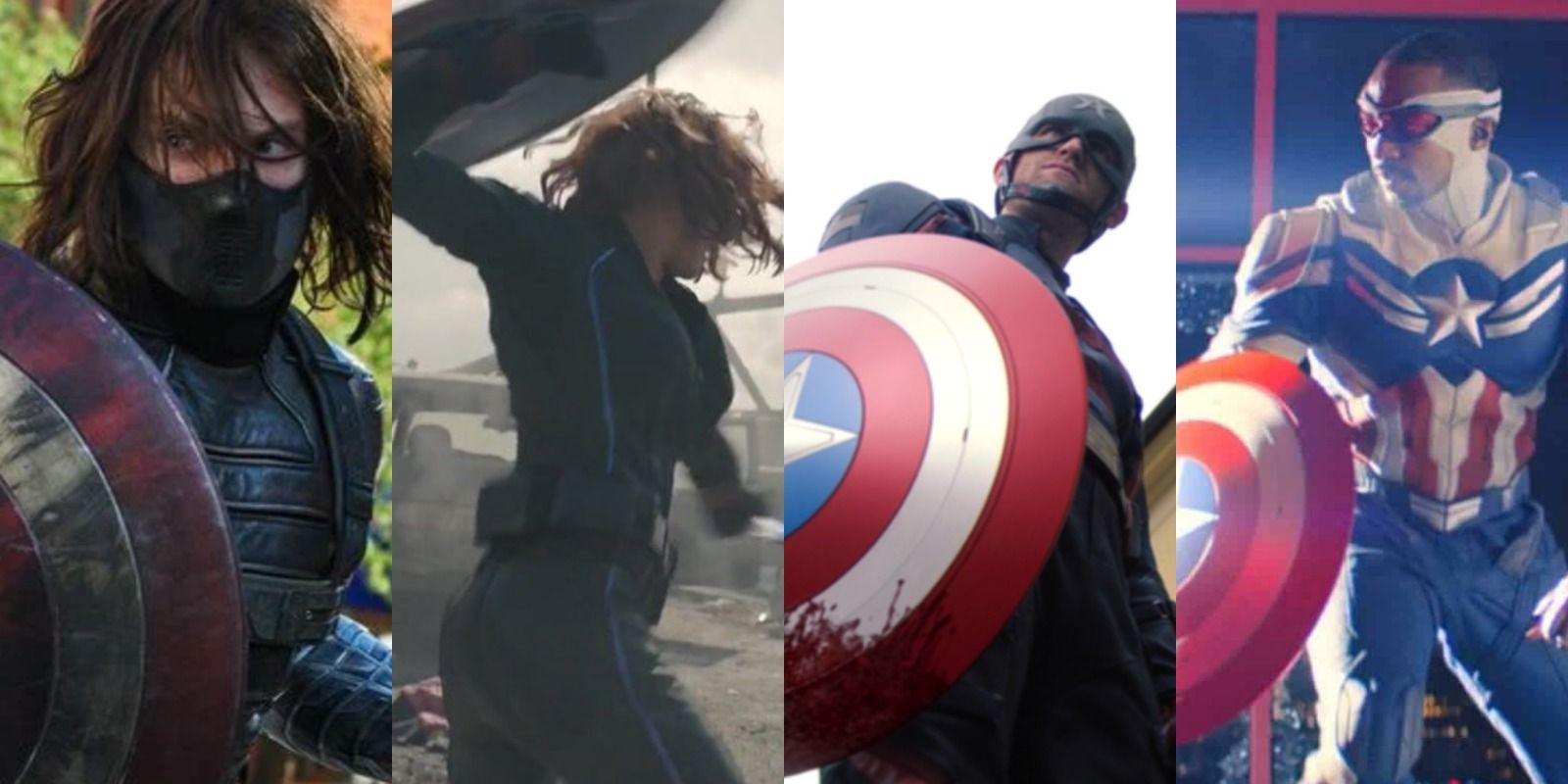The Winter Soldier, Black Widow, John Walker, and Sam Wilson&rsquo;s Captain America all use the Captain America shield