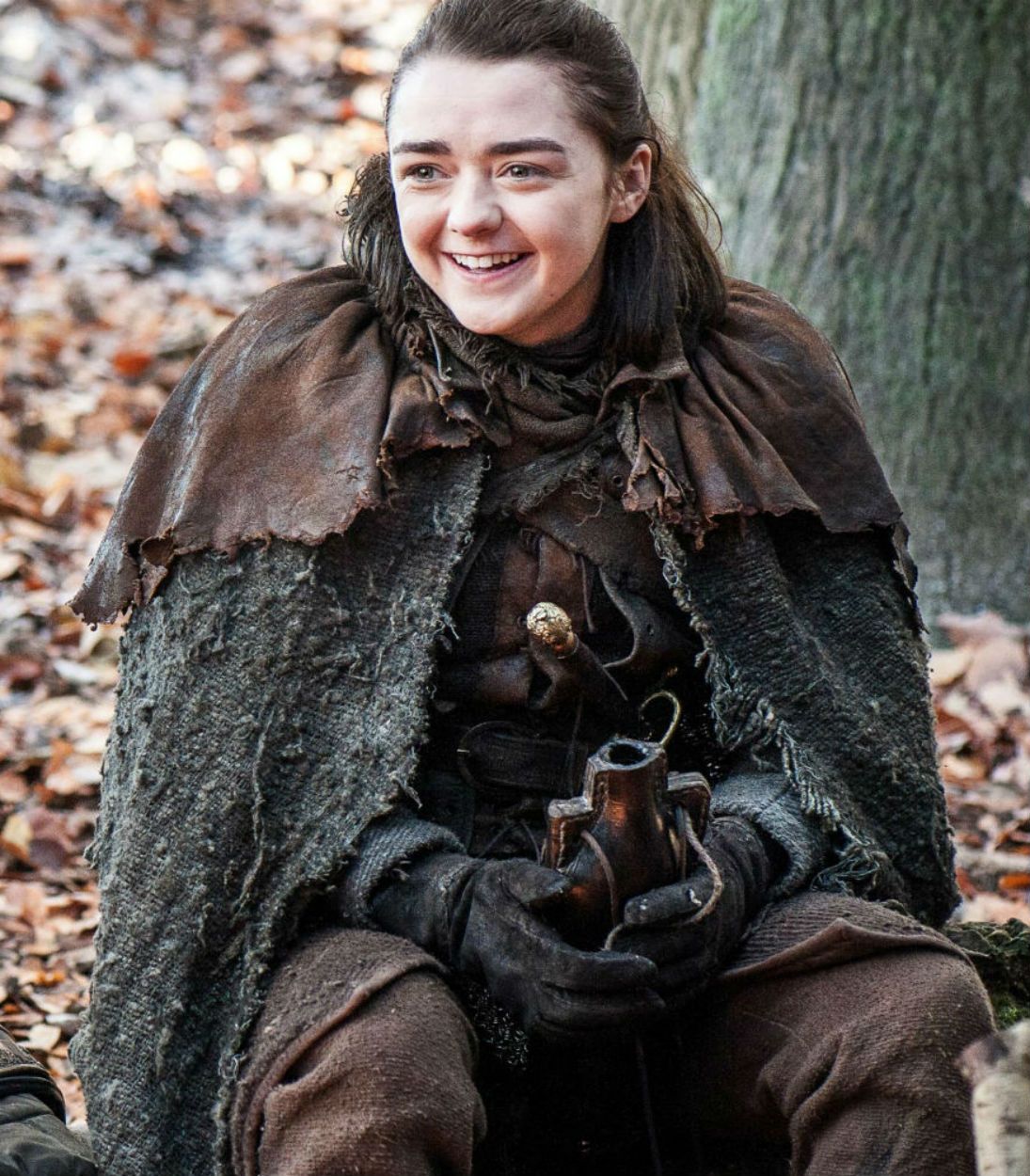 Maisie Williams as Arya in Game of Thrones Vertical