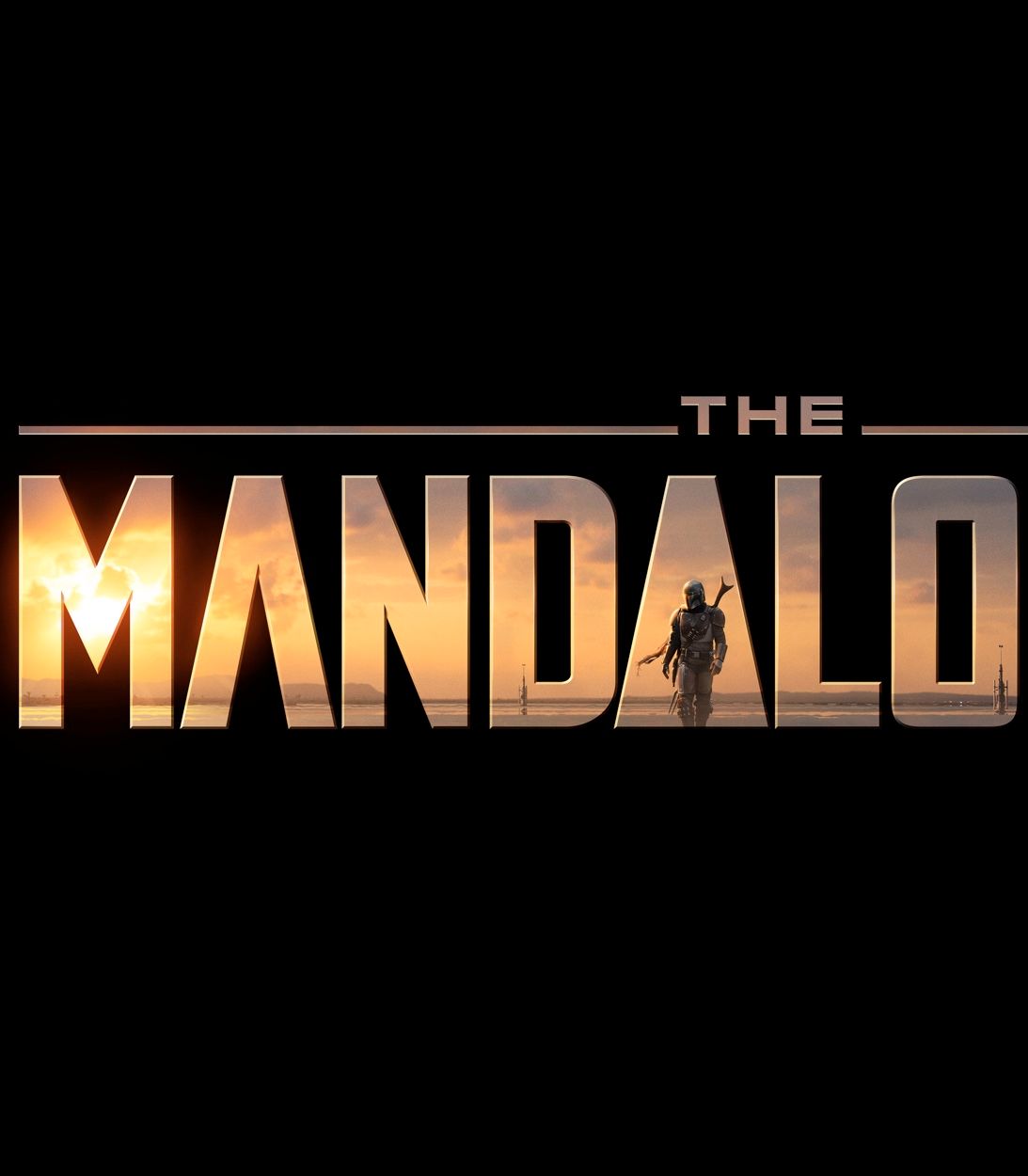 Mandalorian logo TLDR vertical