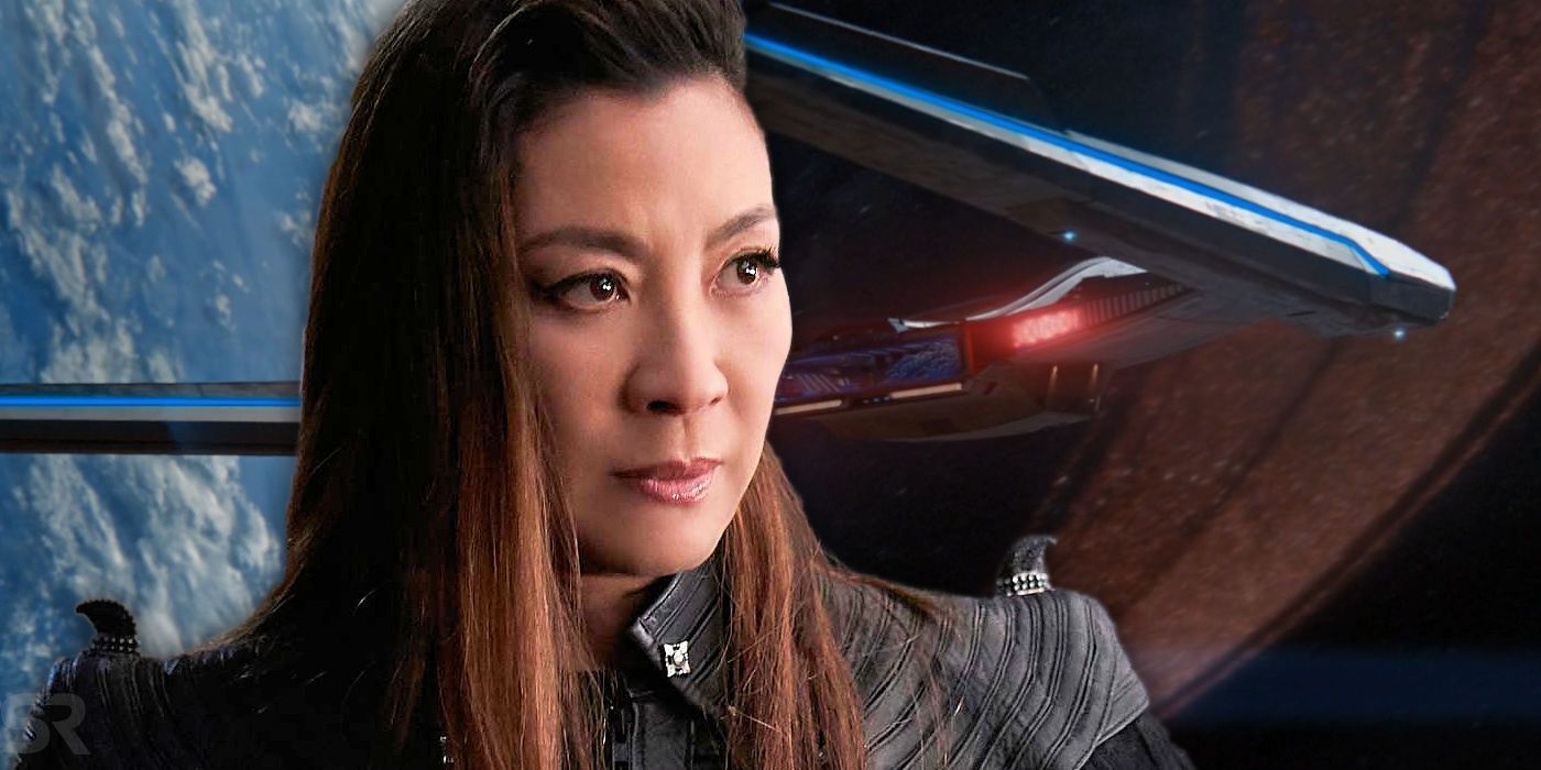 Michelle Yeoh as Georgiou in Star Trek Discovery