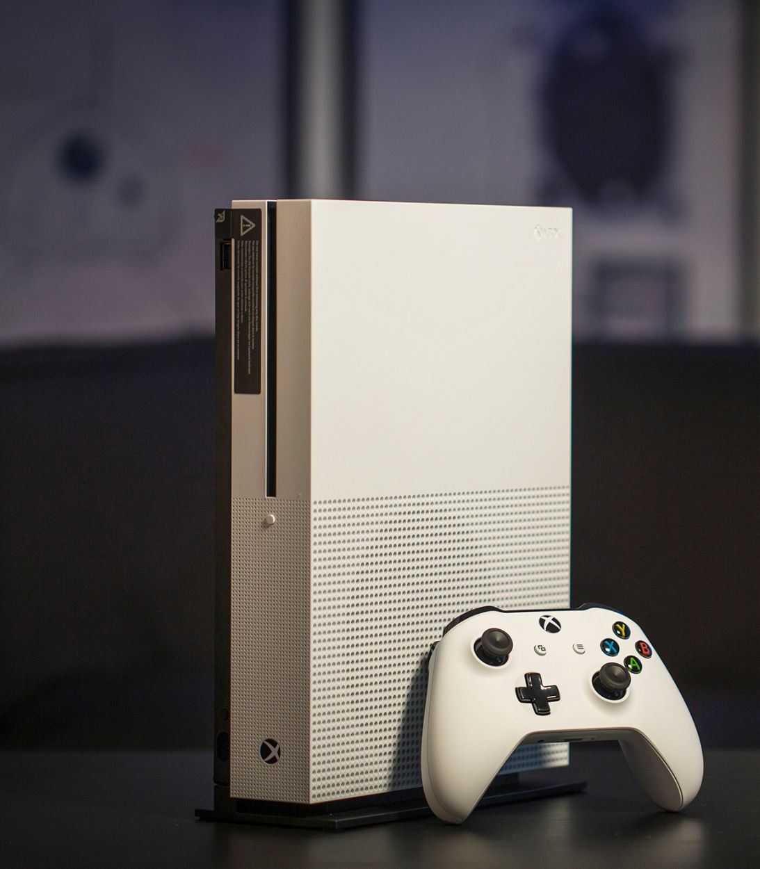 Microsoft Xbox One S Standing Vertical