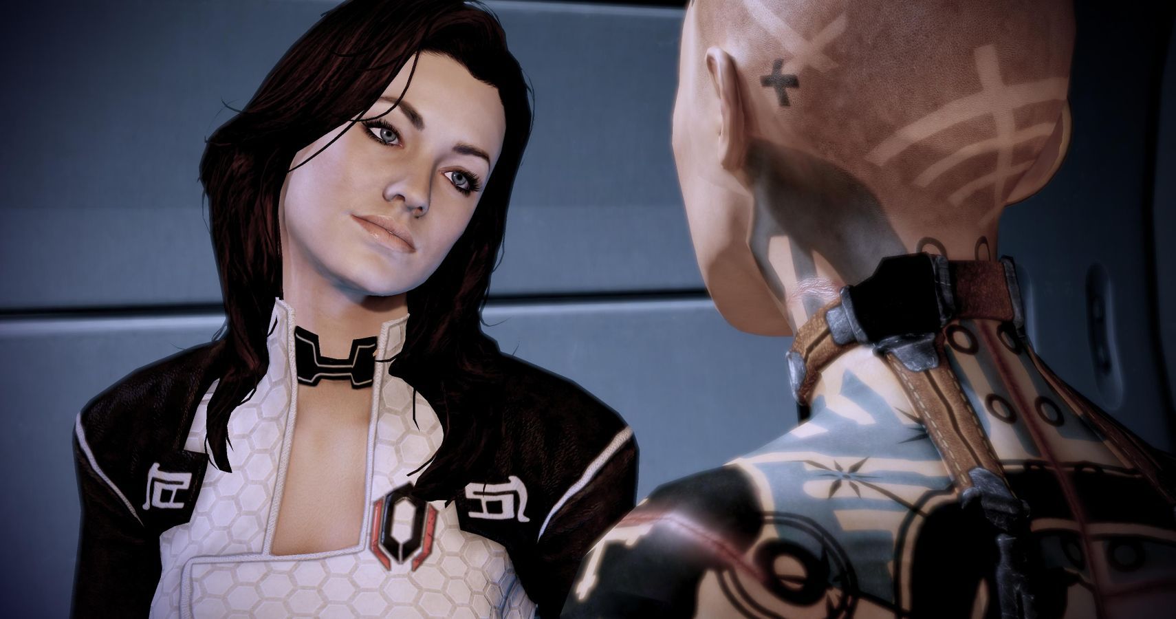 Miranda and Jack fight following Jack's loyalty mission in Mass Effect 2