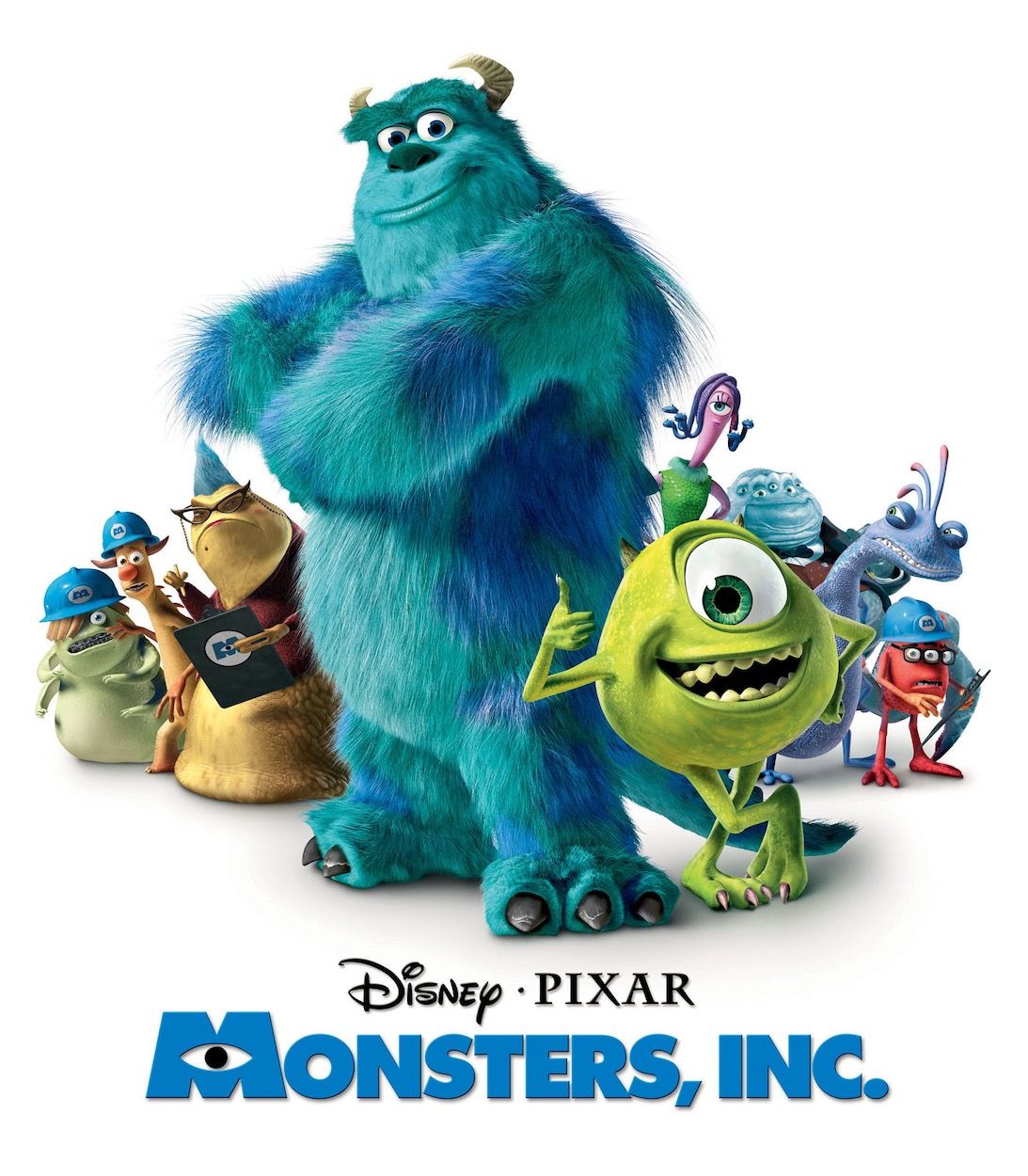 Monsters Inc Movie Poster Vertical TLDR