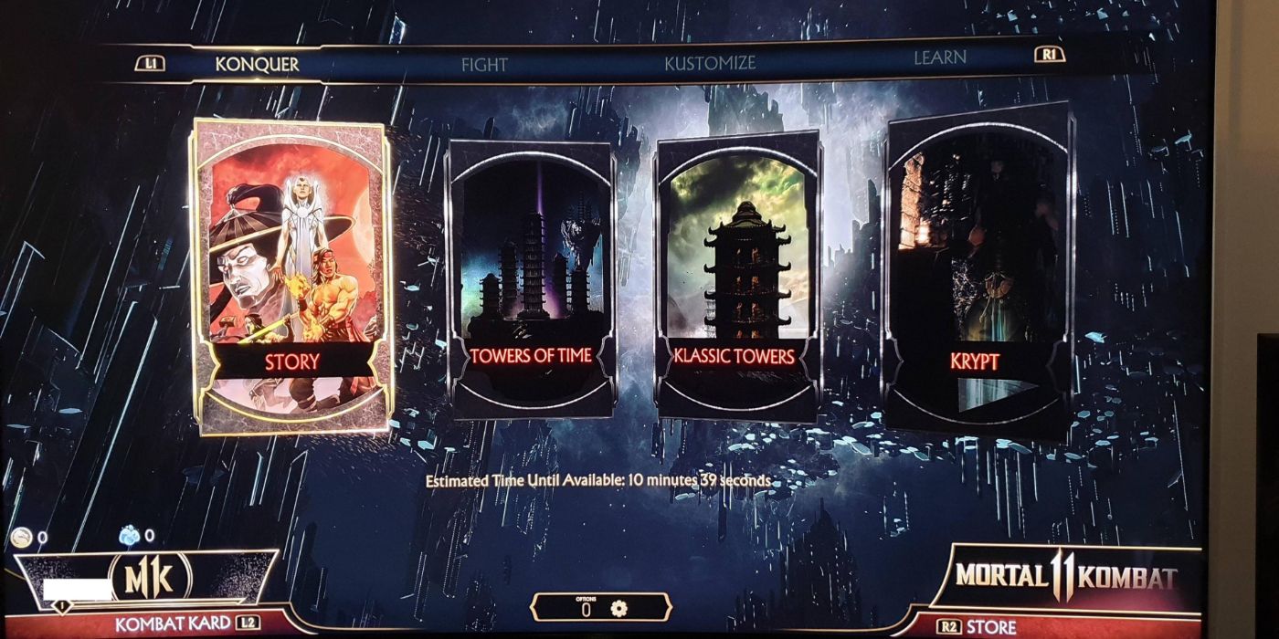 Mortal Kombat 11 Gameplay Modes