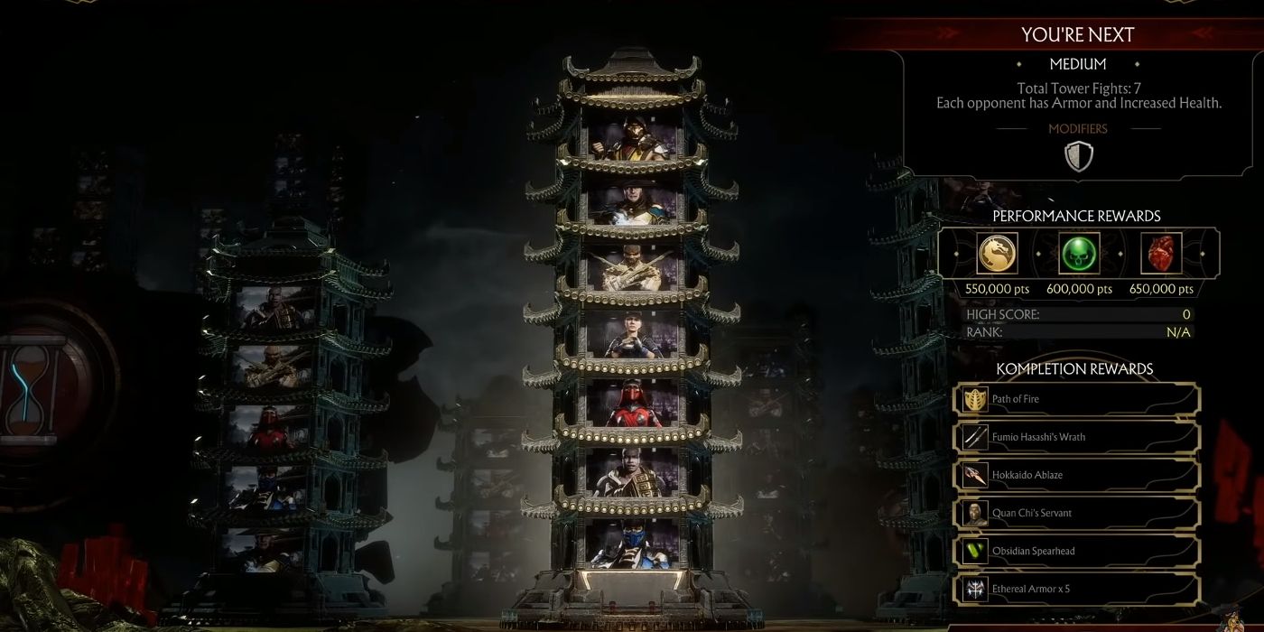 Mortal Kombat 11 Towers of Time