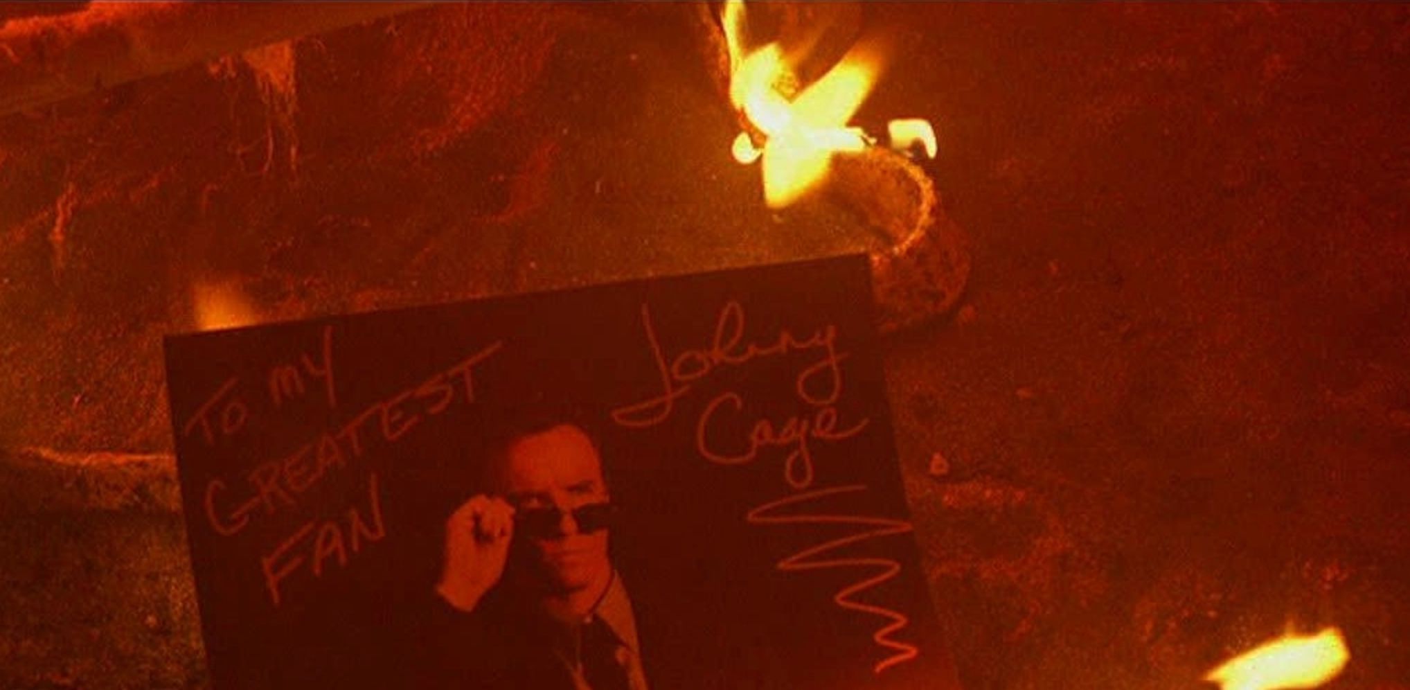 Mortal Kombat Johnny Cage Autograph