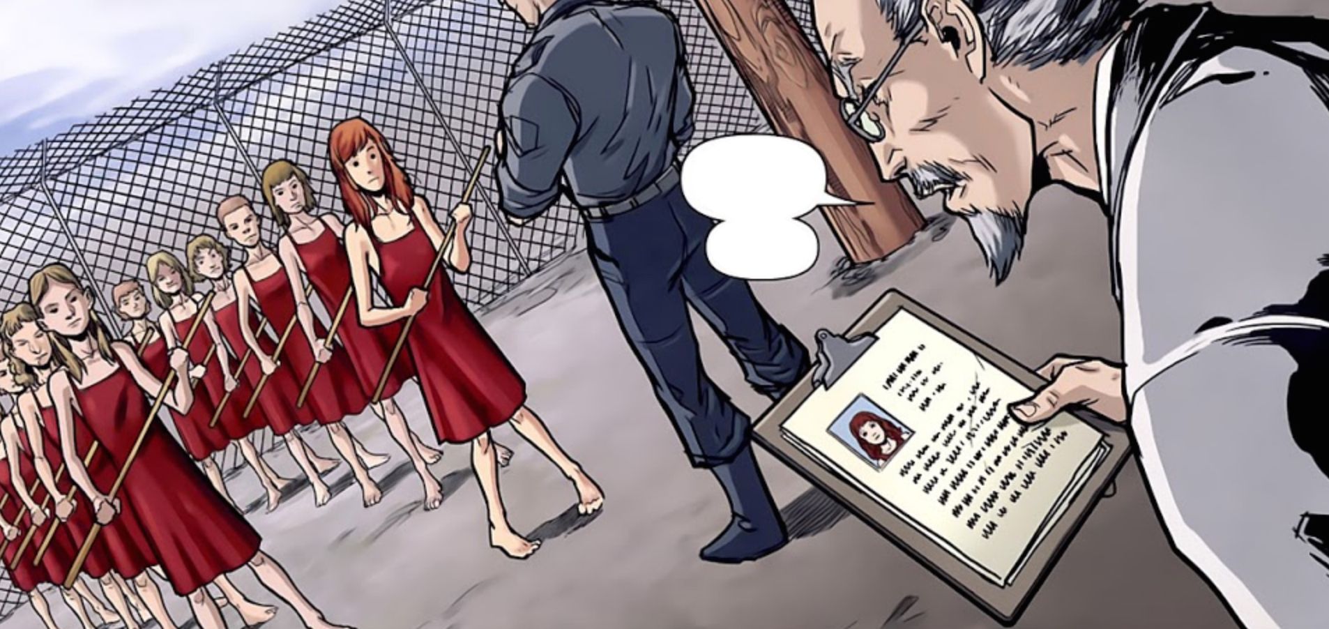 Natasha Before She Became Black Widow In Red Room Training