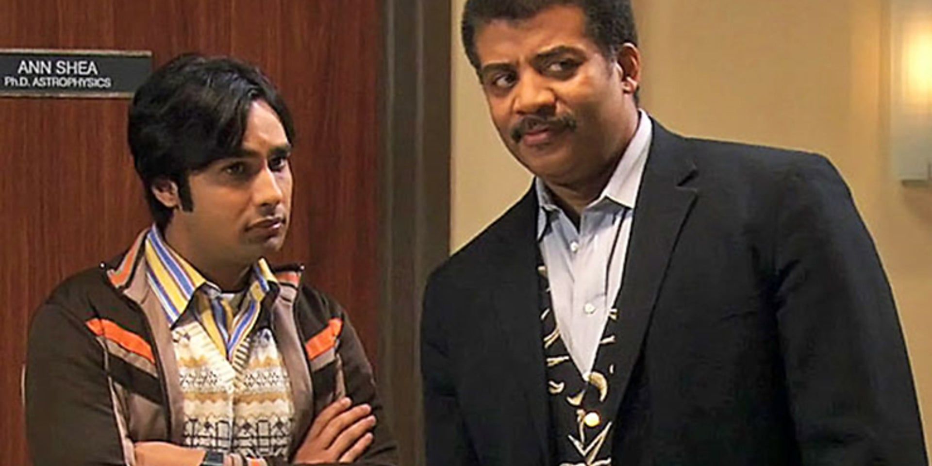 Astrophysicist Neil DeGrasse Tyson on The Big Bang Theory.