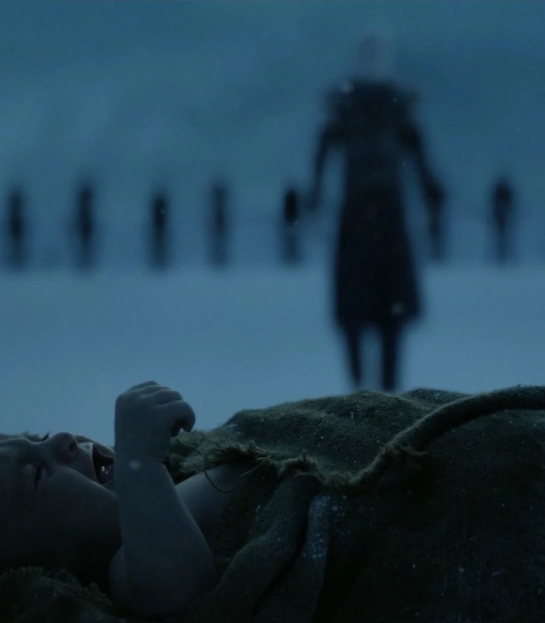 Night King and Baby in Game of Thrones Vertical